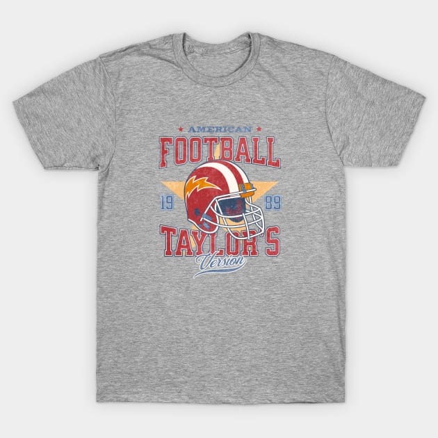 Taylor's Version NFL Football 1989 T-Shirt by MalibuSun